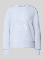 Sweatshirt van viscosemix model 'rasco' van VARLEY - 12