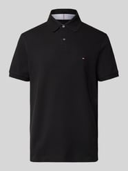 Slim fit poloshirt van piqué van Tommy Hilfiger - 38