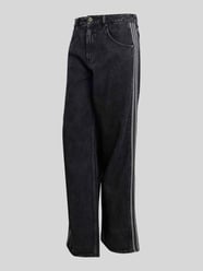 Wide Leg Jeans aus reiner Baumwolle mit Logo-Detail von adidas Originals - 19