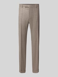 Spodnie garniturowe o kroju slim fit z czystej żywej wełny model 'C-Huge' od BOSS - 30