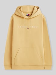Regular fit hoodie met logo-opschrift van Tommy Jeans Beige - 4