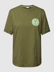 T-shirt met labeldetails van Scotch & Soda Groen - 29