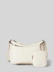 Handtasche im unifarbenen Design Modell 'Bel Multi Cross' von HUGO Beige - 5