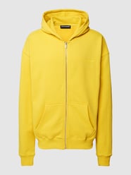 Sweatjacke mit seitlichen Eingrifftaschen von Pegador Gelb - 39