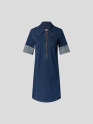 Jeanskleid in Minilänge von See by Chloé Blau / Türkis - 14