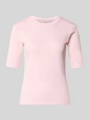 Slim Fit T-Shirt im Halbarm-Design von Christian Berg Woman Pink - 14