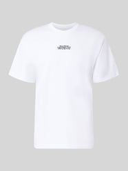Regular fit t-shirt van puur katoen model 'Oliver' van Wood Wood - 34