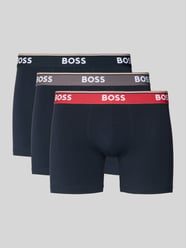 Slim Fit Boxershorts aus Baumwoll-Mix im 3er-Pack Modell 'POWER' von BOSS - 45