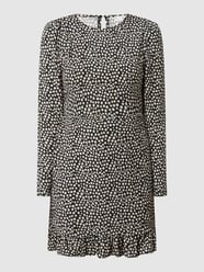 Minikleid mit Allover-Muster Modell 'Palos' von Mango Weiß - 36