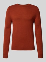 Gebreide pullover met ronde hals van MCNEAL Oranje - 7