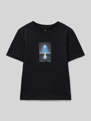 T-Shirt mit Label-Print Modell 'CALMA' von Jack & Jones - 1