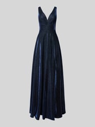 Abendkleid mit V-Ausschnitt von Luxuar - 30