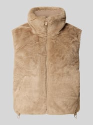 Regular fit bodywarmer met keerfunctie model 'DANA' van ONLY Beige - 1