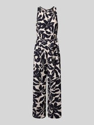 Jumpsuit aus Viskose-Mix mit Bindegürtel von Mango - 4