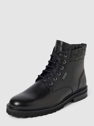Buty sznurowane z detalami z logo od JOOP! SHOES Czarny - 13