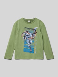 Longsleeve mit Motiv-Print von s.Oliver RED LABEL Grün - 24