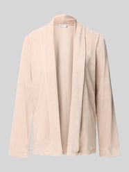 Jacke mit Schalkragen Modell 'In44a' von ZABAIONE Beige - 46