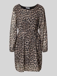 Knielanges Kleid mit Bindegürtel von ZABAIONE - 41