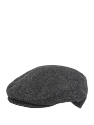 Schiebermütze aus Wollmischung mit Fischgrat  von Müller Headwear Grau - 31