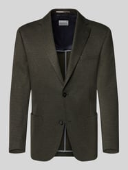 Slim fit colbert met viscose en reverskraag van Roy Robson - 41