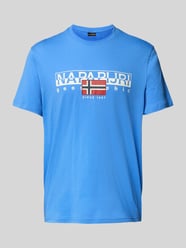 T-Shirt mit Label-Print Modell 'AYLMER' von Napapijri - 7