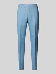 Regular Fit Anzughose mit Bügelfalten Modell 'Tenuta' von Tiger Of Sweden Blau - 4