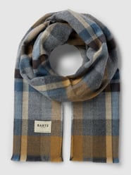 Schal mit Tartan-Karo von Barts Grau - 34