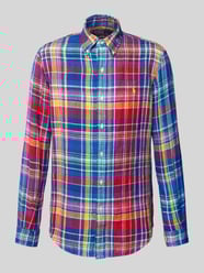 Custom Fit Leinenhemd mit Button-Down-Kragen von Polo Ralph Lauren - 11