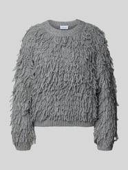 Regular Fit Strickpullover aus Woll-Mix mit Alpaka-Anteil von COMMA - 34