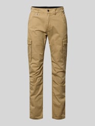Spodnie cargo o kroju regular fit z mieszanki bawełny od s.Oliver RED LABEL - 19