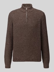 troyer o kroju regular fit z krótkim zamkiem błyskawicznym model 'JOIN' od ONLY & SONS - 6