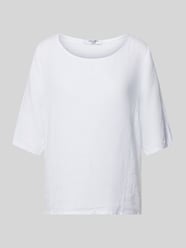 Linnen blouse met 3/4-mouwen, model 'So44phie' van ZABAIONE - 46