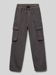 Cargohose mit Tunnelzug von Blue Effect Grau - 12