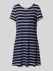 T-Shirt-Kleid aus Viskose mit Rundhalsausschnitt von Apricot - 16