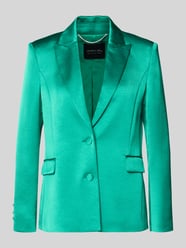slim fit blazer met reverskraag en klepzakken van Marc Cain - 15