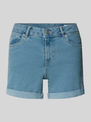 regular fit korte jeans van katoenmix model 'LUNA' van VERO MODA - 10