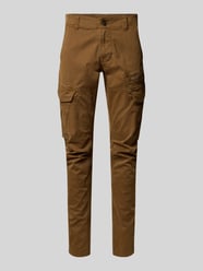 Cargobroek met labeldetail en klepzakken, model 'Nordrop' van PME Legend - 30