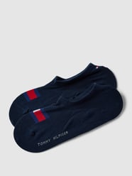 Sneakersocken mit Logo-Stitching von Tommy Hilfiger Blau - 24