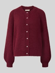 Gebreid jack met ronde hals, model 'Luisa' van FREE/QUENT Bordeaux - 14