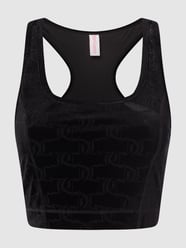 Bustier aus Samt von Juicy Couture Sport - 35