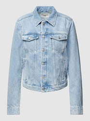 Jeansjacke mit Brusttaschen von Marc O'Polo Denim Blau - 42