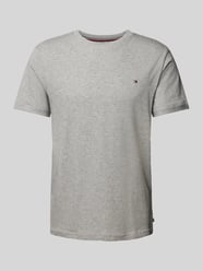 Slim Fit T-Shirt mit Rundhalsausschnitt von Tommy Hilfiger Grau - 9