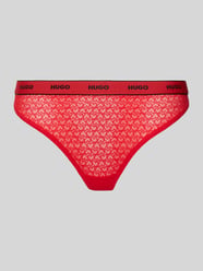 String mit Herz-Muster Modell 'VALENTINE THONG' von HUGO - 7