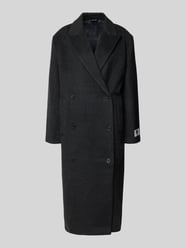 Oversized Mantel aus Woll-Mix von Karo Kauer - 27