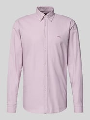 Regular fit vrijetijdsoverhemd van Oxford-katoen, model 'RICKERT' van BOSS Orange Fuchsia - 5