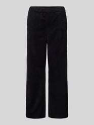 Cropped Culotte aus Cord von MAC Schwarz - 7