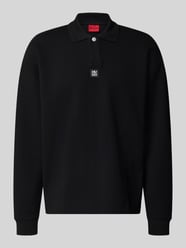 bluza o kroju oversized z mieszanki bawełny model 'Dabins' od HUGO - 6