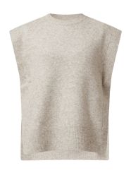 Spencer met wol, model 'Lanilu'  van moves Beige - 40