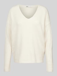 Pullover mit V-Ausschnitt Modell 'RICA' von Only Beige - 45