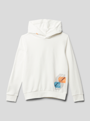 Hoodie mit Motiv-Print von s.Oliver RED LABEL Weiß - 20